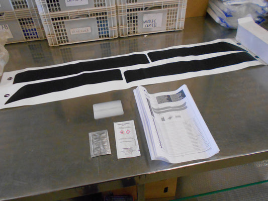 Suzuki Grand Vitara Genuine Door Sill Protection Foil Black New Part