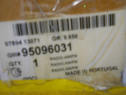 Holden Captiva Genuine Radio Player New Part