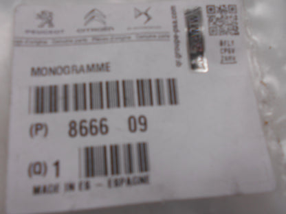 Peugeot 207 Genuine Rear Tailgate / Boot Lid "PEUGEOT" Badge Emblem New Part
