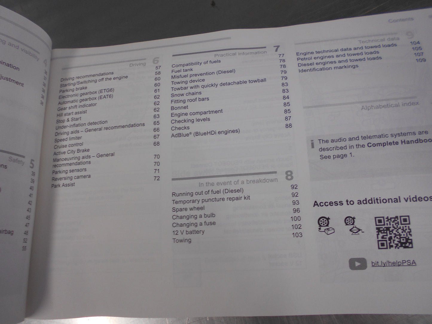 Peugeot 2008 Genuine Basic Guide Owners Manual Booklet New Part