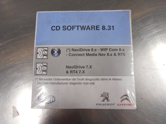 Peugeot Citroen Genuine RT4 RT5 Software CD6 8.31 New Part