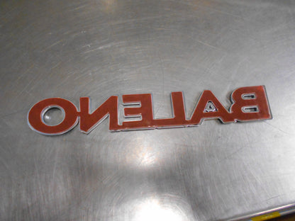 Suzuki Baleno Genuine Rear "Baleno" Emblem New Part