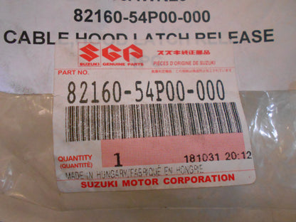 Suzuki Grand Vitara Genuine Bonnet Latch Release Cable New Part