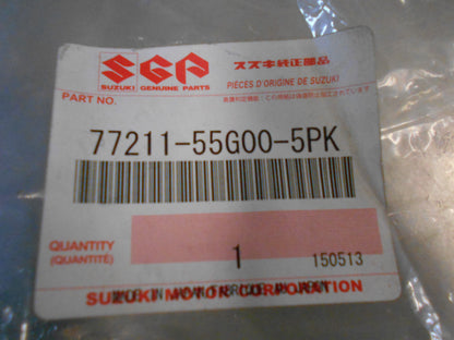 Suzuki Liana Genuine Rear Right Hand Outer Pillar Garnish BLACK New Part