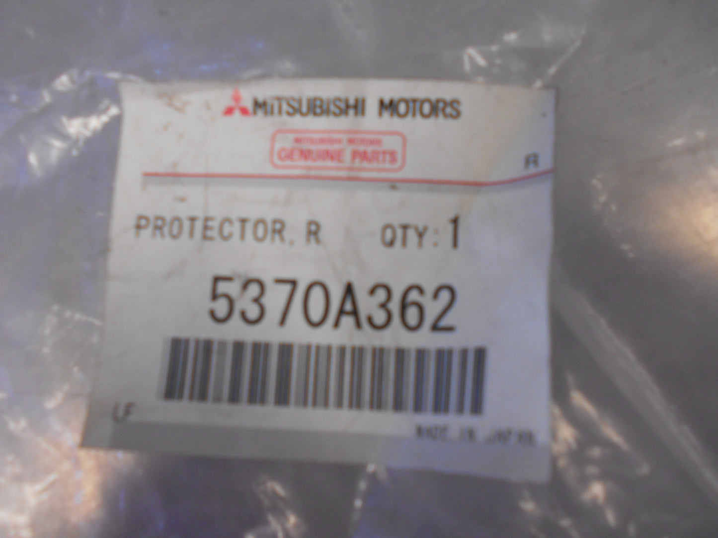 Mitsubishi Pajero Genuine Rear Mud Guard Protector New Part