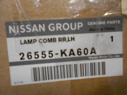 Nissan Maxima Genuine Left Hand Rear Tail Light New Part