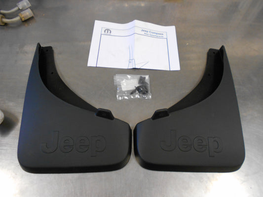 Jeep Compass Genuine Rear Mud Flap Pair New Part