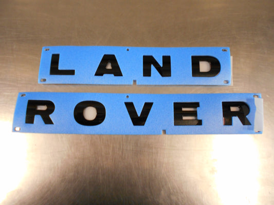 Land Rover Defender Genuine Gloss Bonnet Badge New Part
