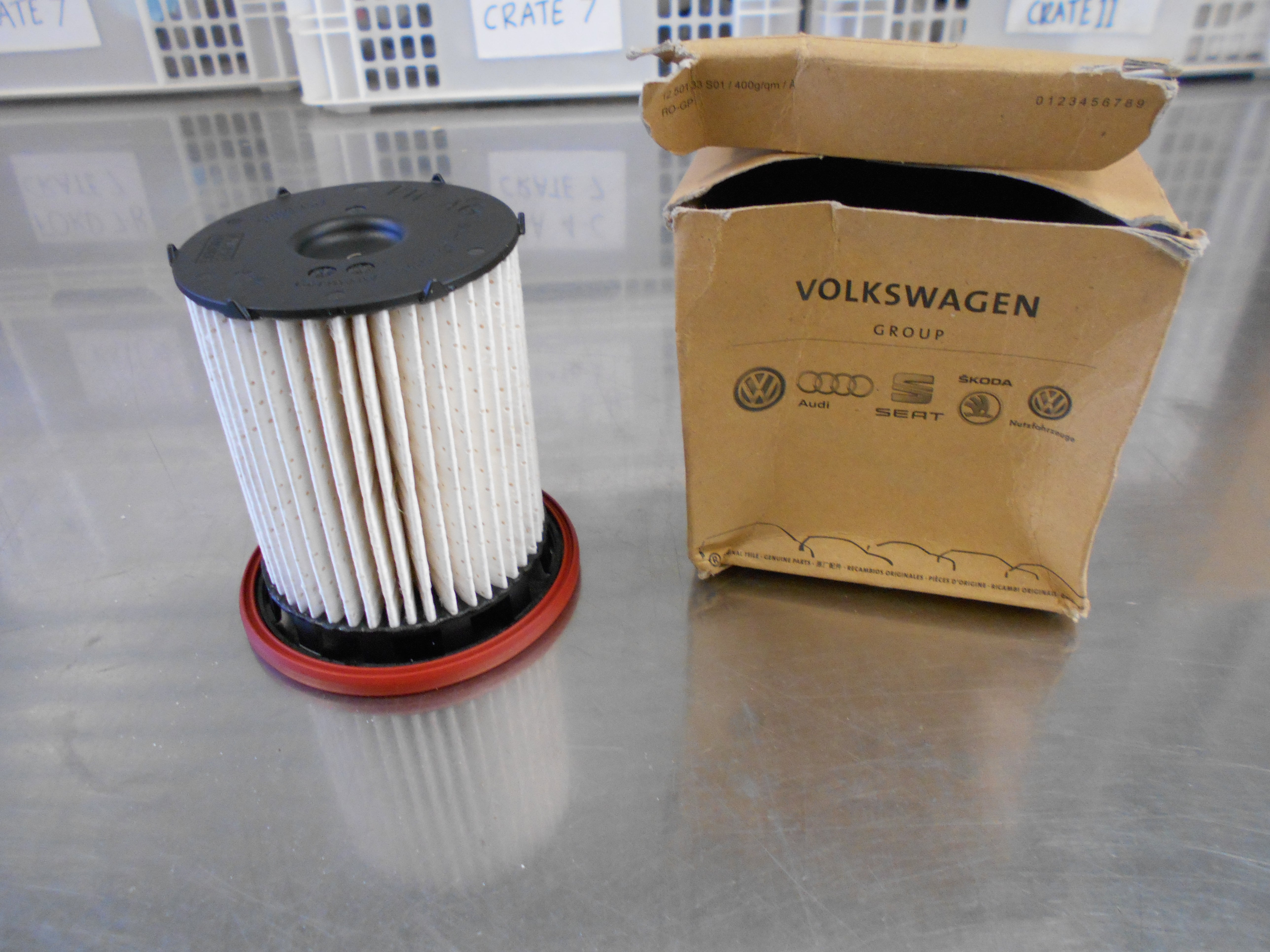 Audi A3/Volkswagen Golf Genuine Fuel Filter New Part – Half Price Parts ...