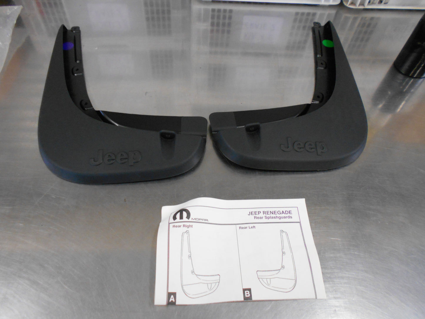 Jeep Renegade Genuine Rear Mud Guards New Part