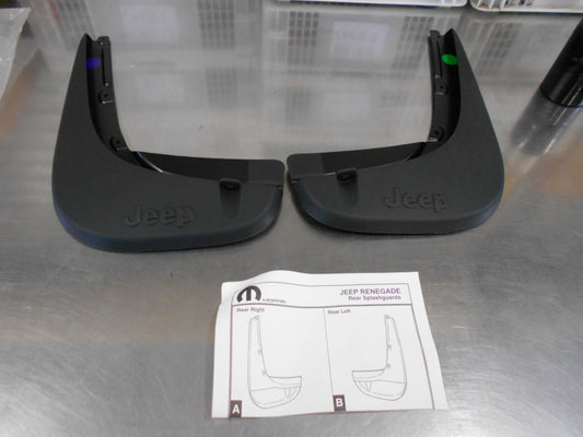 Jeep Renegade Genuine Rear Mud Guards New Part