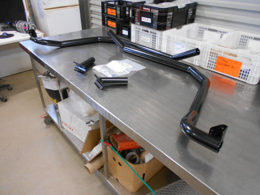 Isuzu D-Max Genuine Right Hand & Left Hand Bull Bar Side Rail / Brush Bars New Part