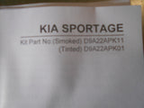 Kia Sportage Genuine Clear Weathershields Set Of 4 With Fittings New Part