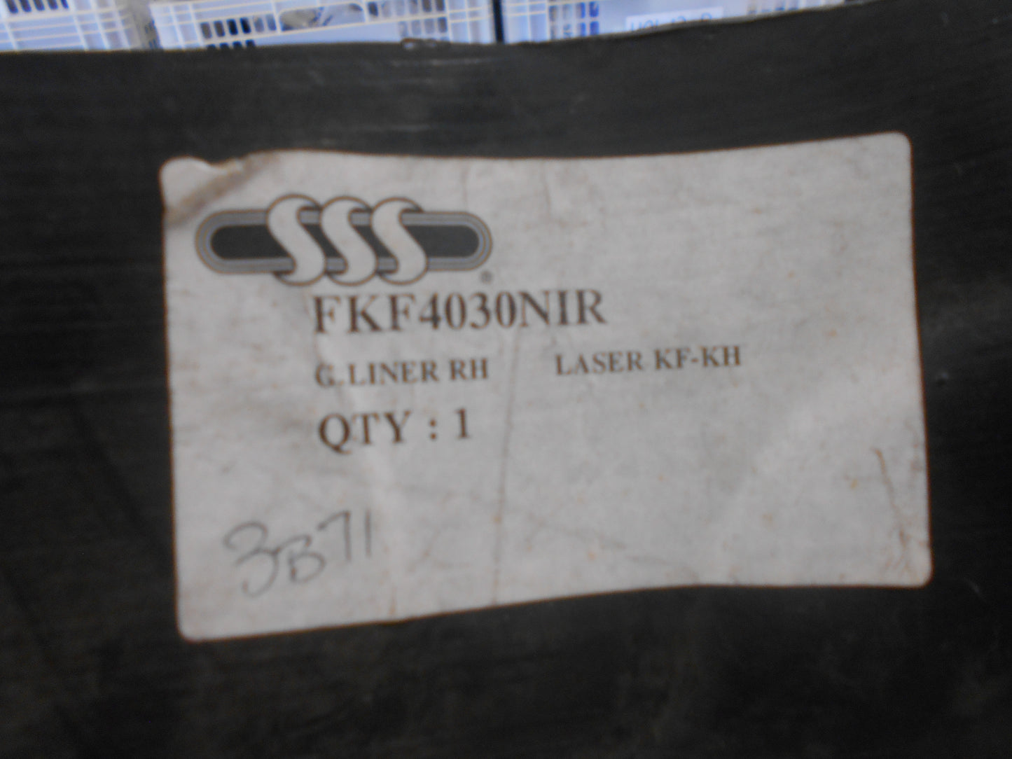 FORD LASER Right Hand Front Guard Liner New Part