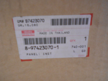 Isuzu D-Max Genuine Dash Panel New Part