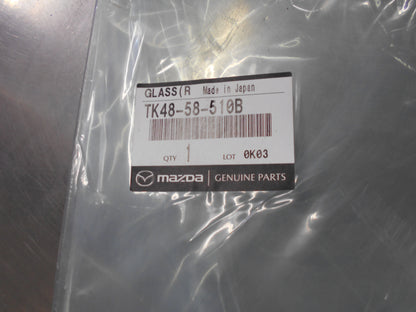 Mazda CX-9 Genuine Right Hand Front Door Glass New Part