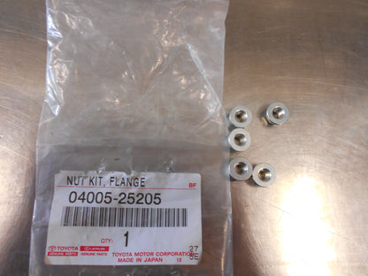 Toyota Corolla Genuine Flange Nut Kit New Part