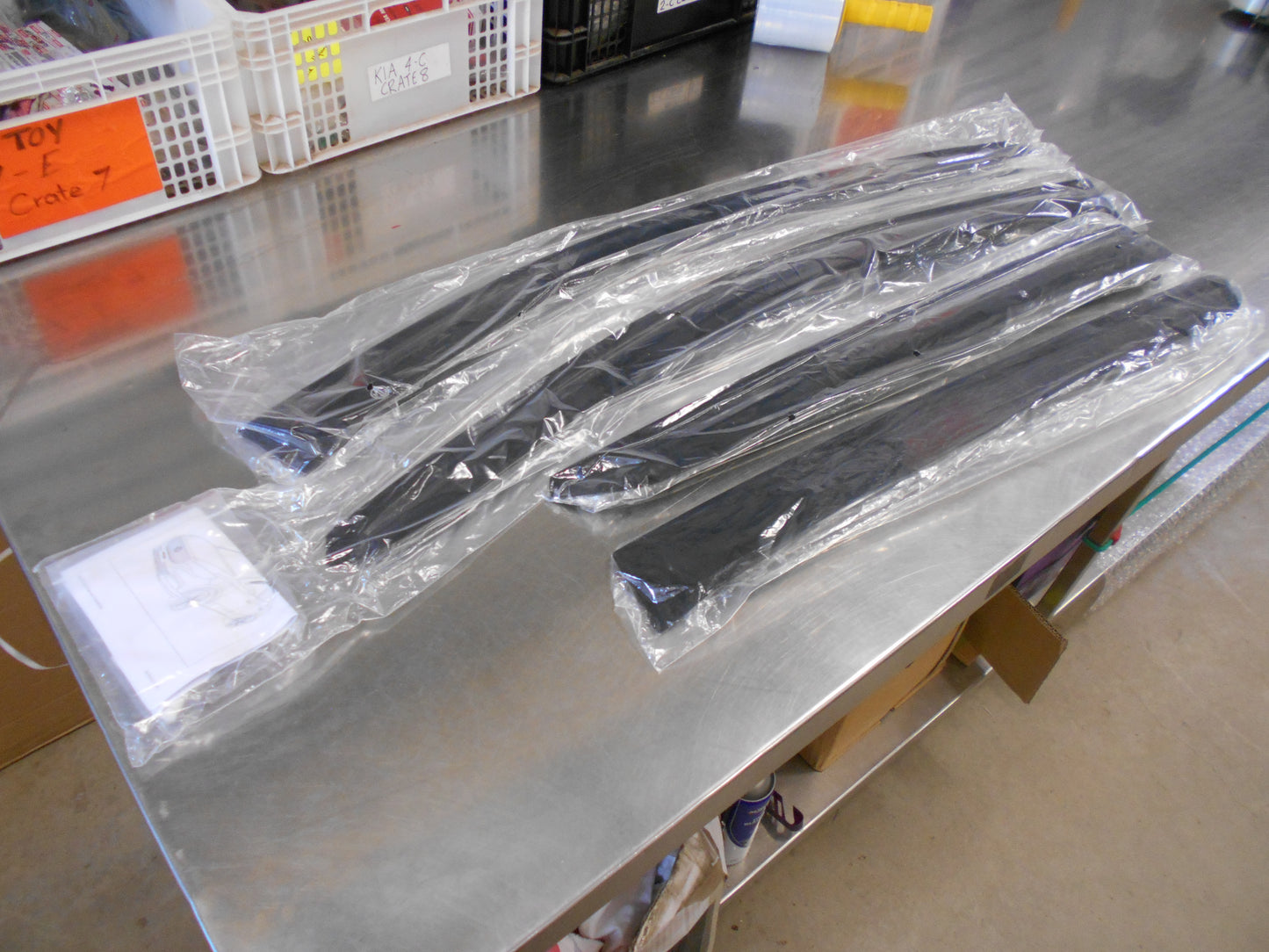 MG ZS Genuine Tinted Weathershields, Front & Rear New Part