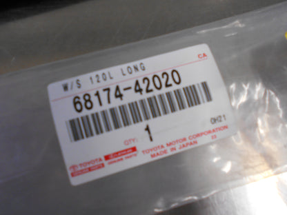 TOYOTA RAV4 Genuine Rear Left Hand Glass Weatherstrip New Part
