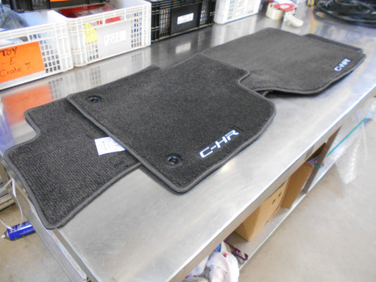 Toyota CH-R Genuine Front And Rear Carpet Mat Set New Part