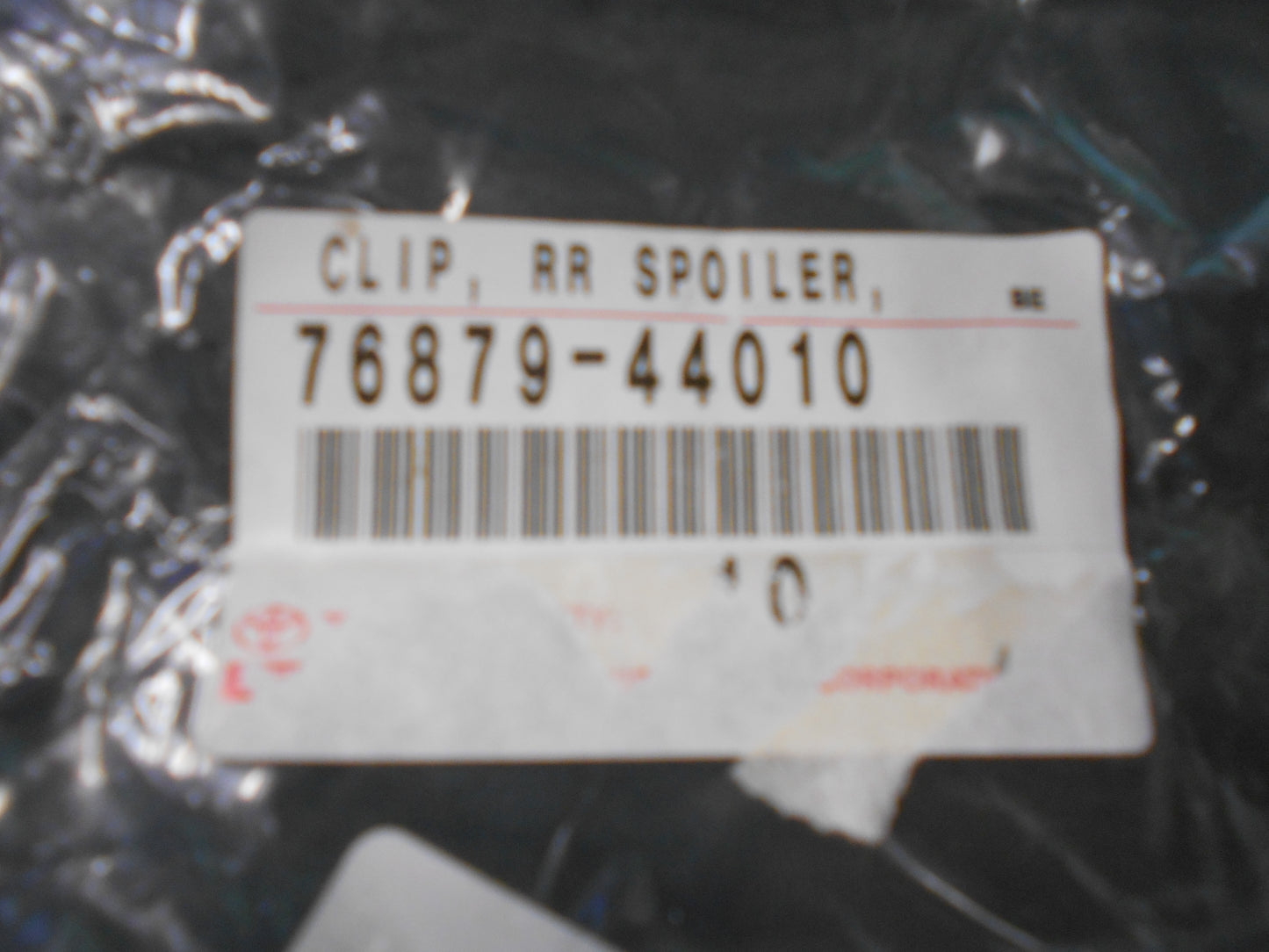 TOYOTA YARIS/COROLLA/AURION/CAMRY Genuine Front Spoiler Clip New Part