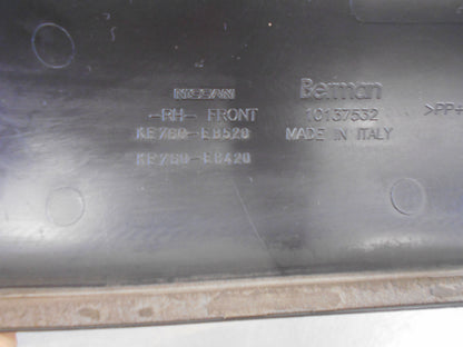 Nissan Navara D40M Genuine Right Hand Front Door Moulding Used Part