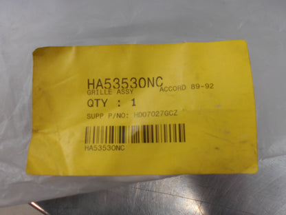 HONDA ACCORD Grille Assembly New Part