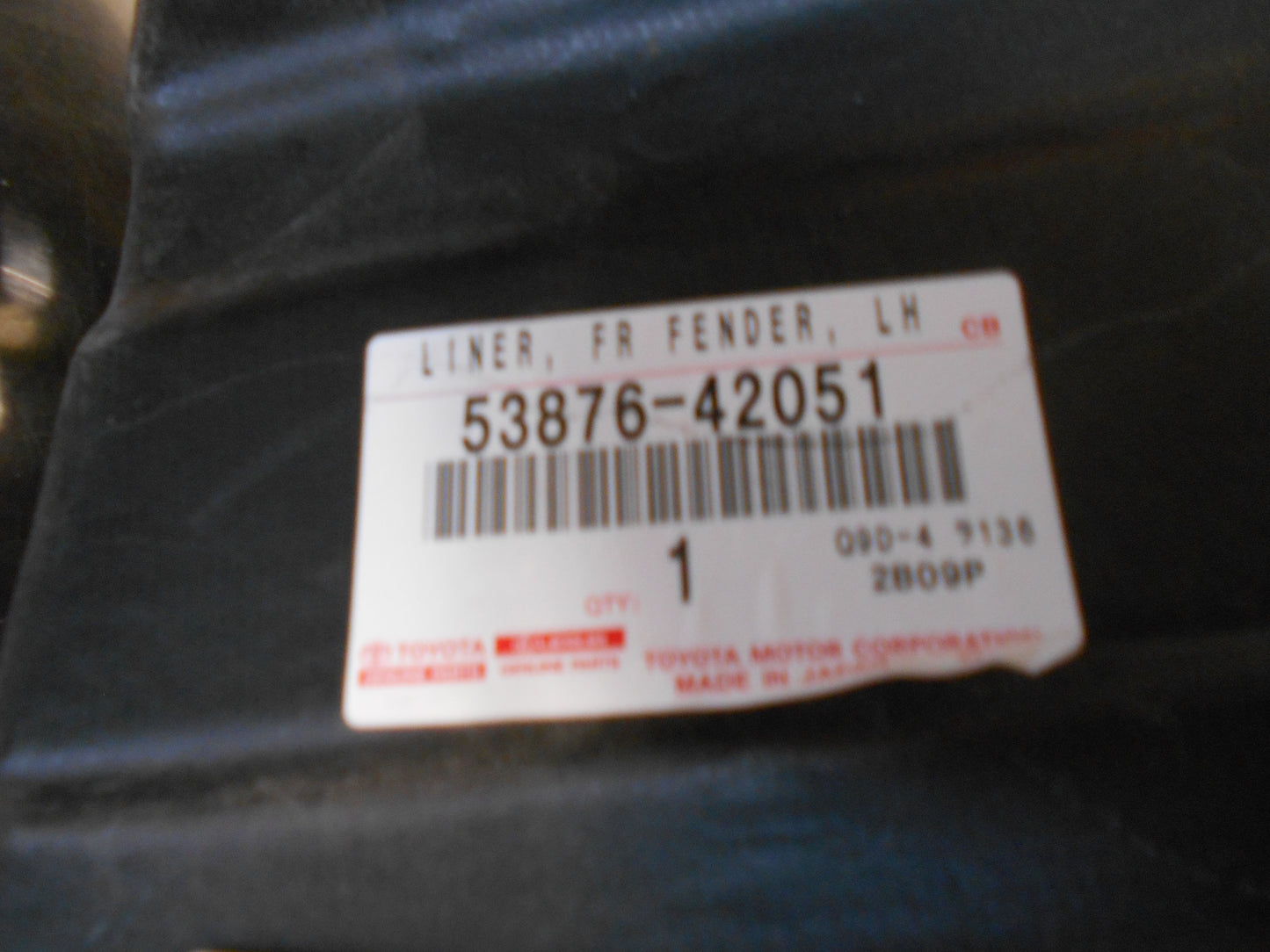 TOYOTA RAV4 Genuine Left Hand Guard Liner New Part