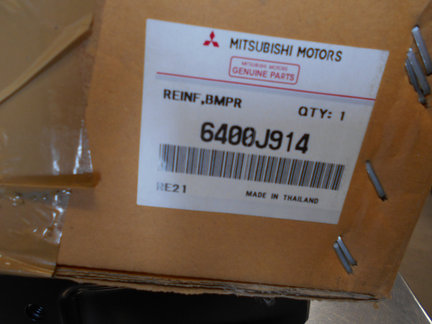 Mitsubishi MR Triton Genuine Front Reinforcement Bumper New Part