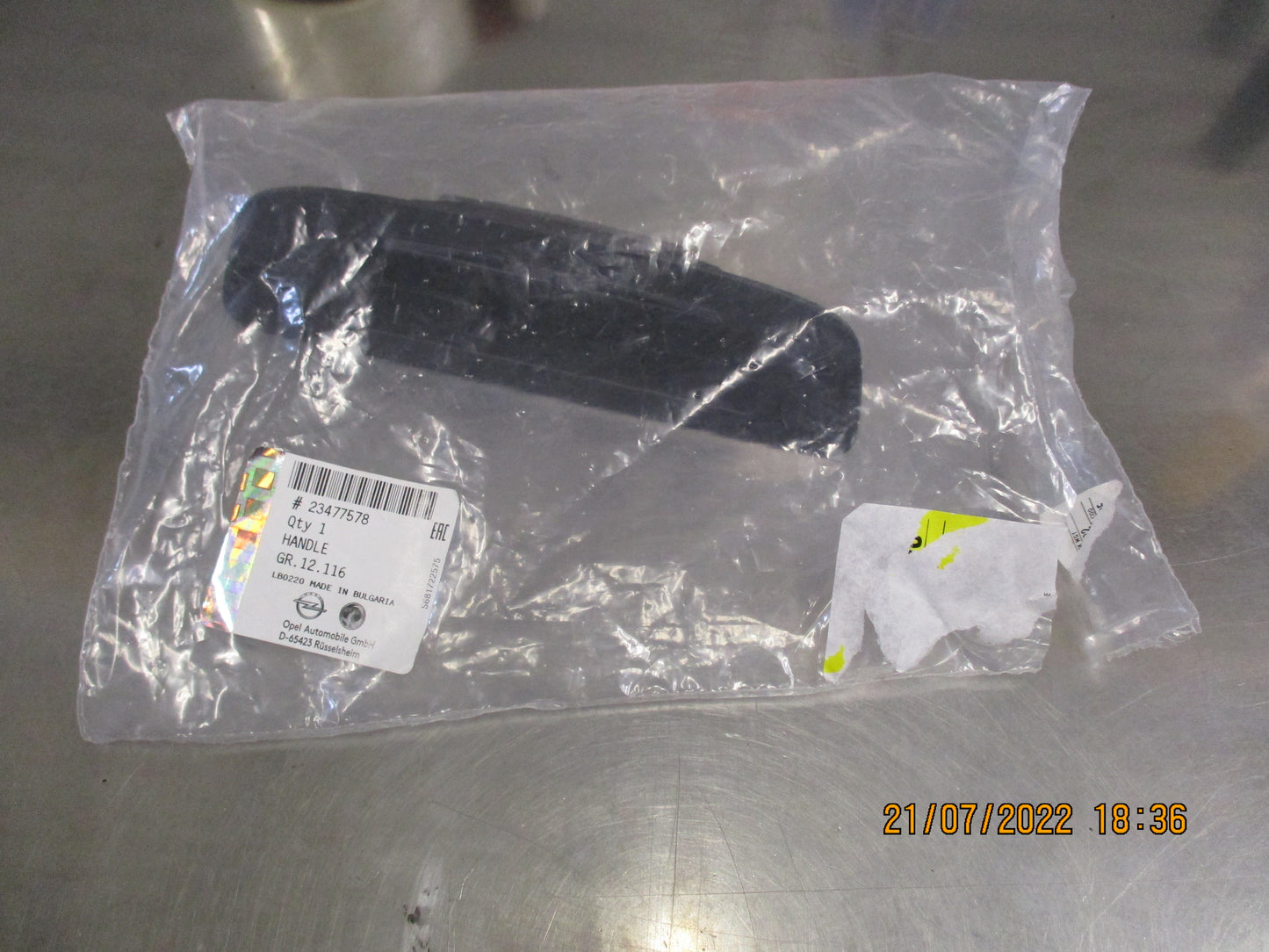 Holden Cruze Rear Boot Lid Handle Genuine New Part