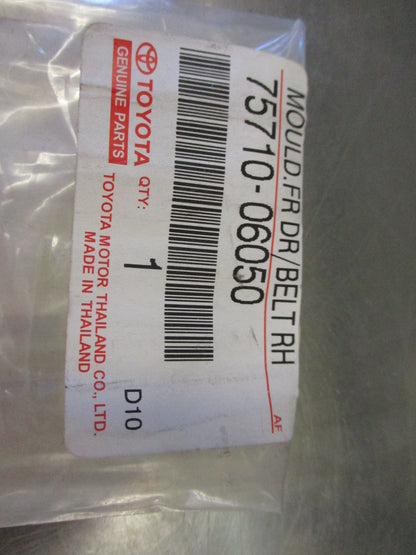 Toyota Camry Genuine Right Hand Front Door Belt Molding New Part