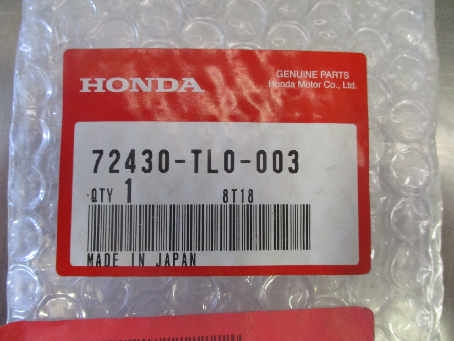 Honda Accord Genuine Front Right Door Centre Pillar Garnish New Part