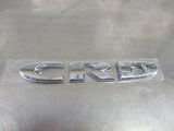 Jeep Compass/Grand Cherokee/Wrangler Genuine CRD Badge New Part