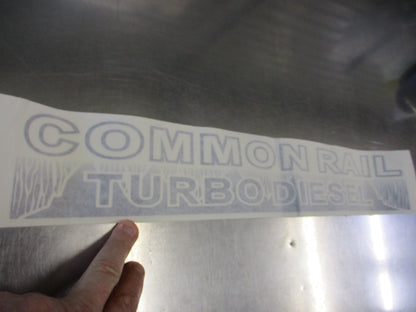 Nissan Y61 Patrol Genuine Common Rail TD Decal New Part