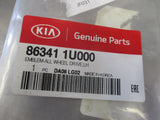 Kia Sorento Genuine Left Hand AWD Emblem New Part