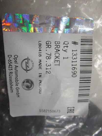 Holden Astra J Genuine Left Hand Rear Lower Bumper Bracket New Part