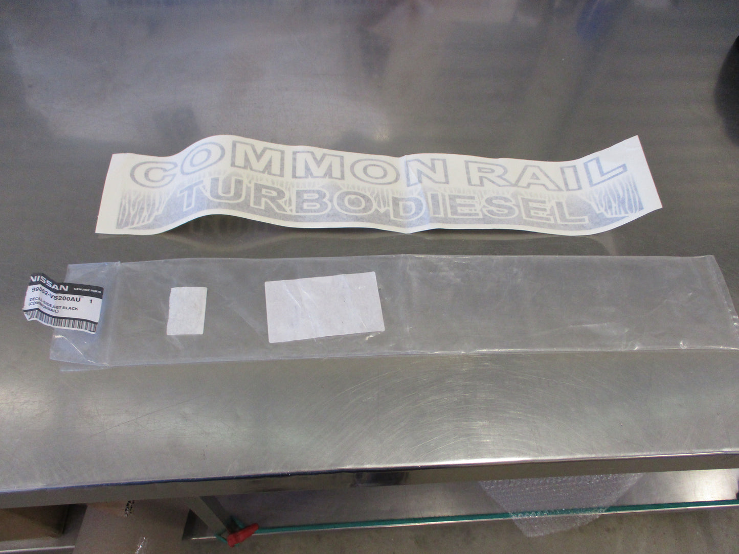 Nissan Y61 Patrol Genuine Common Rail TD Decal New Part