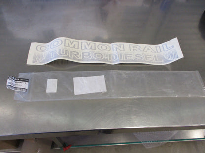 Nissan Y61 Patrol Genuine Common Rail TD Decal New Part