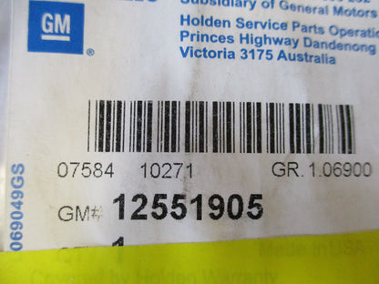 Holden Trailblazer Genuine Water Pump O-Ring New Part