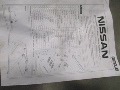 Nissan Murano Genuine Roof Rack Kit New Part