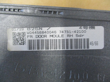 Toyota Rav4 Genuine Front Right Outer Door Moulding New Part