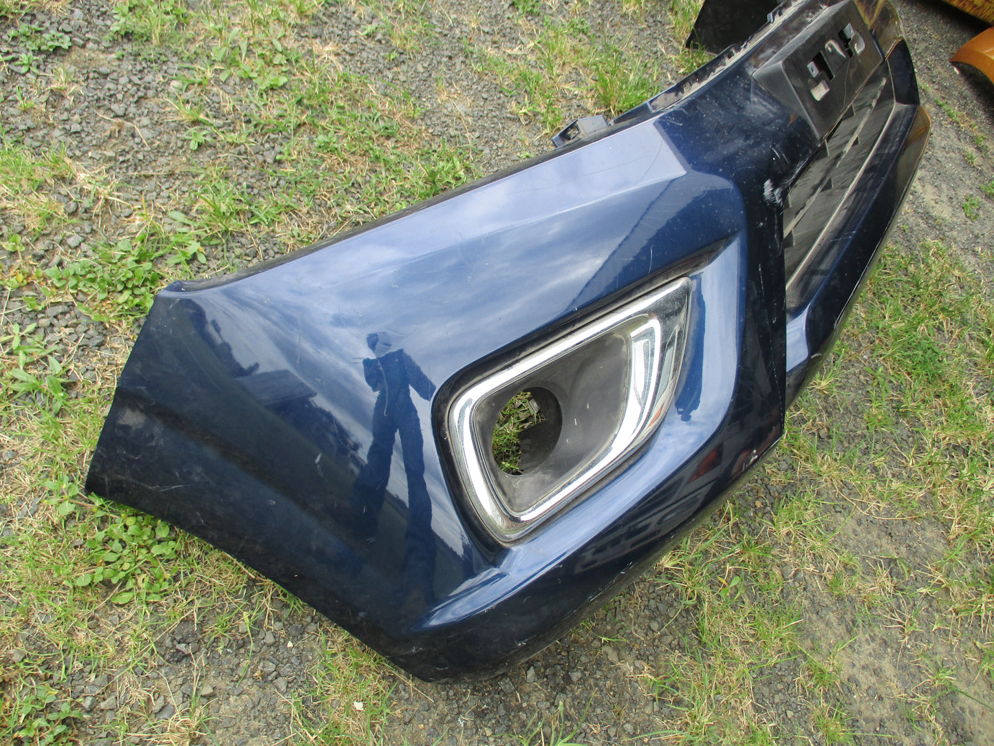 Nissan Navara NP300 Genuine Blue Front Bumper Wide Body
