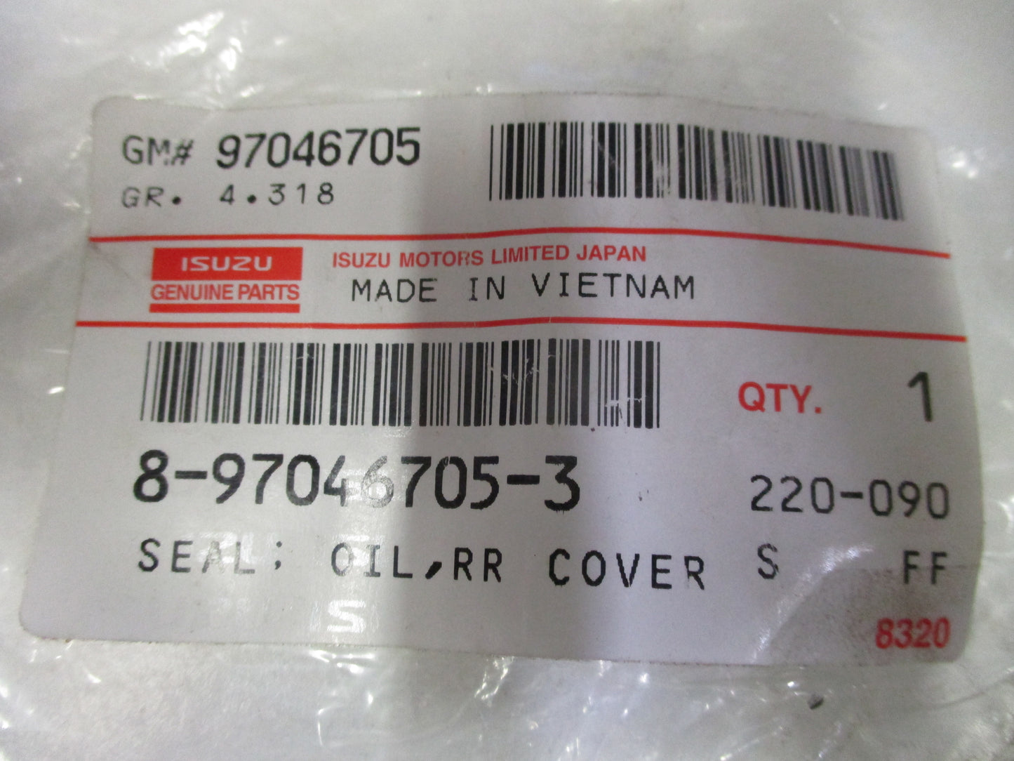 Isuzu Genuine Oil Seal Rear Transfer Case New