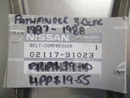 Nissan Patrol GU Genuine Air Conditioning Belt  New Part