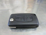 Peugeot 207SW/308SW Genuine 3 Button Transponder Remote and Key New Part
