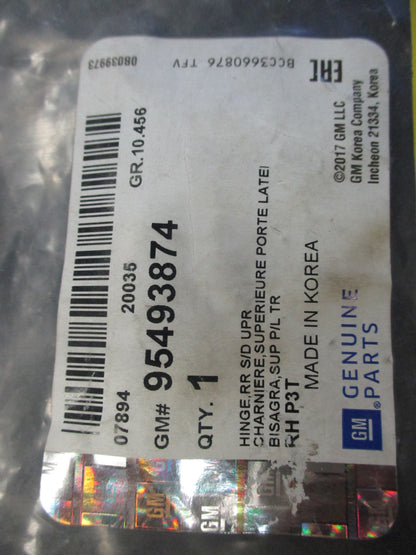 Holden TM Barina Genuine Rear Left Lower/Rear Right Upper Door Hinge New Part