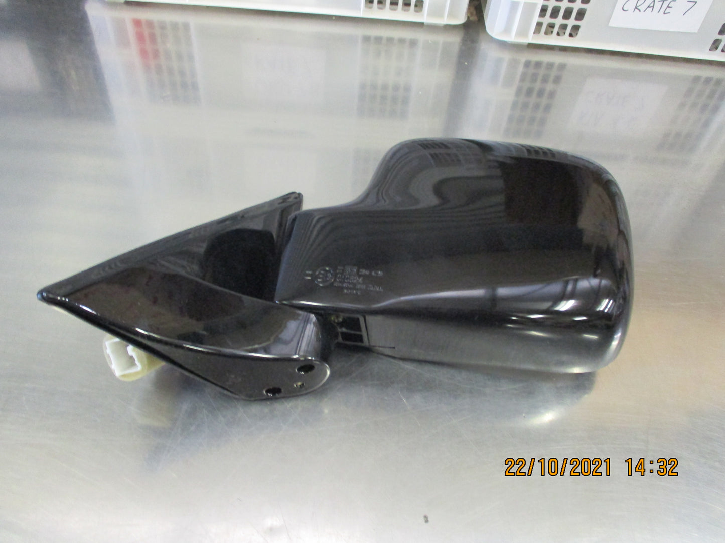 Holden Jackaroo Genuine Left Hand Electric Gloss Black Mirror Assembly New Part