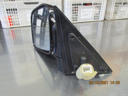 Holden Jackaroo Genuine Left Hand Electric Gloss Black Mirror Assembly New Part