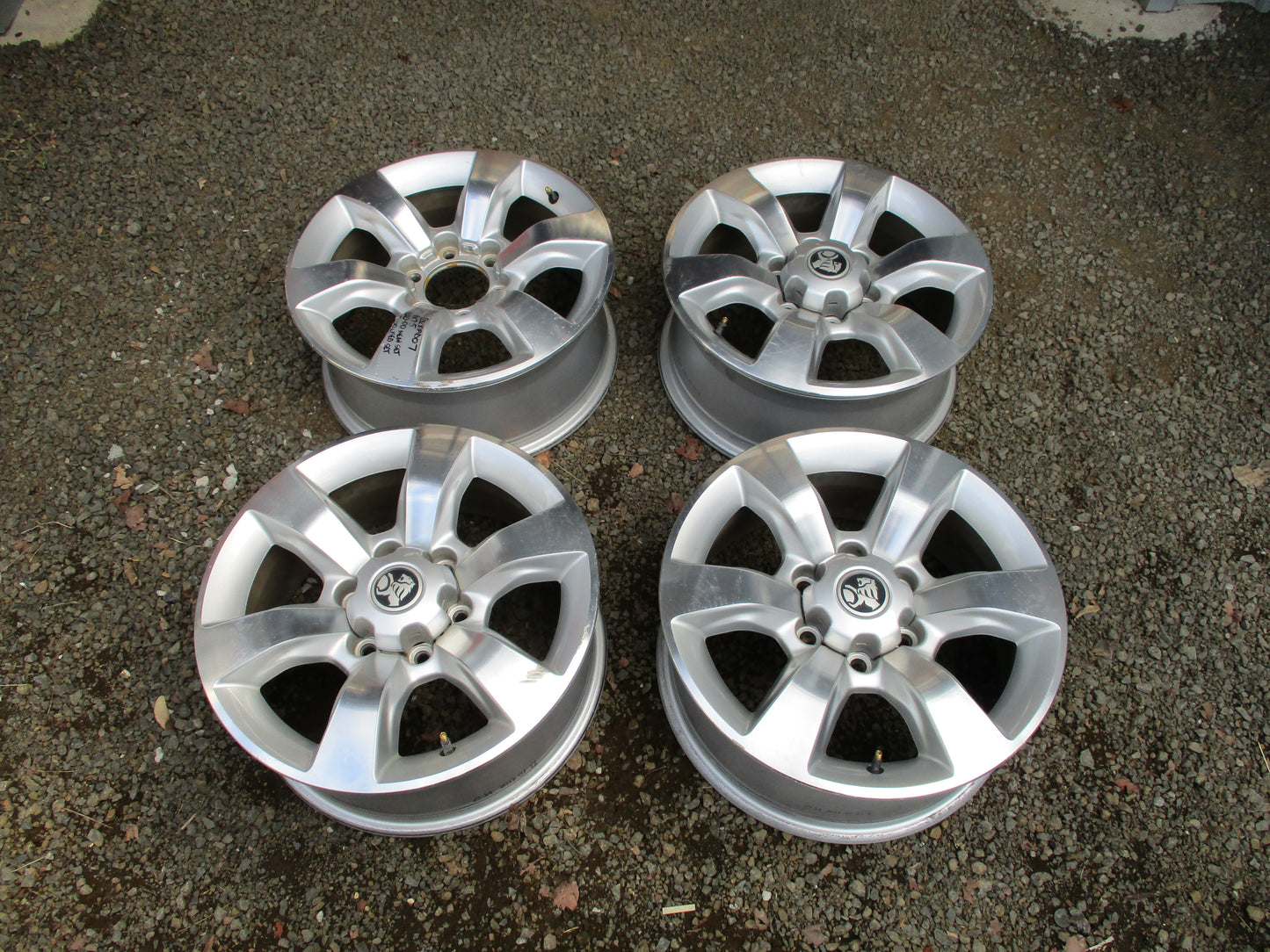 Holden Colorado 7 Genuine Factory Alloy Wheel Set of 4 18x7.5 Used Part VGC