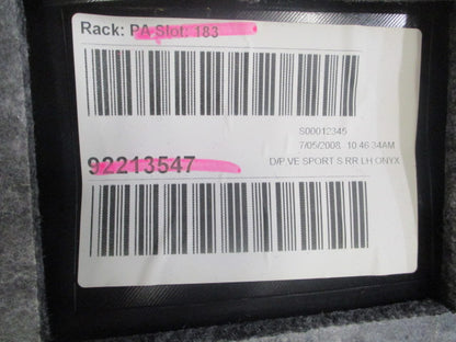 Holden VE SS/SSV/SV6 Commodore Genuine Left Hand Rear Leather Door Trim New Part